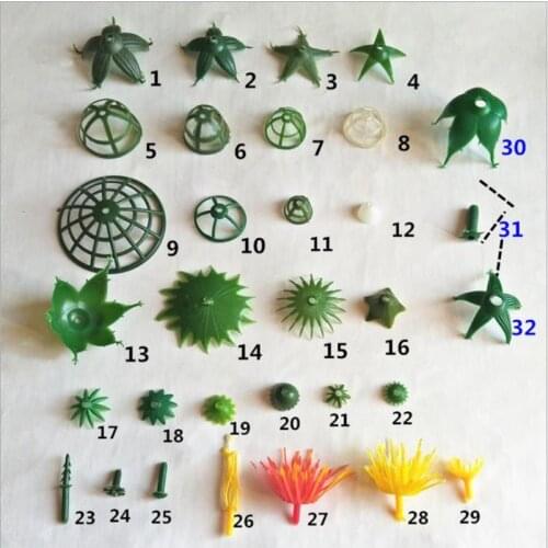100pcs/lot Artificial Flowers Torus Mini Torus Flowers Leaves Green Artificial Florist Crafts Foliage Rose Torus Decorations