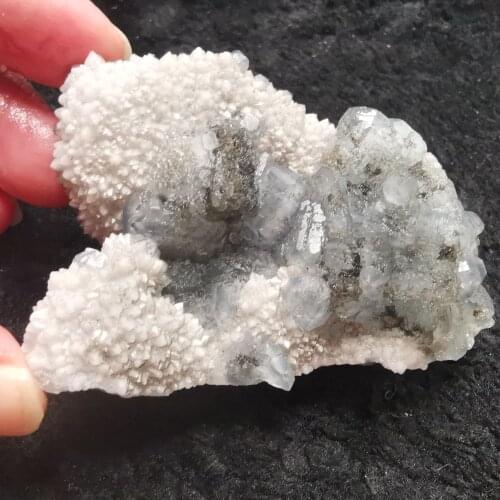 102.5g100% natural rare blue green fluorite cluster mineral crystal specimen stone and Crystal Healing Crystal