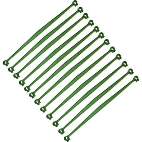 12 Pcs Stake Arms for Tomato Cage 11.8 Inches Expandable Trellis Connectors for Any 11mm Diameter Plant Stakes