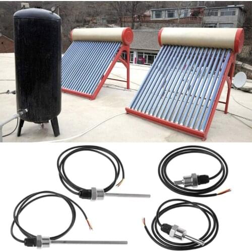 2021 New DS18B20 Digital Temperature Sensor G1/2" Thread Probe DIA=7mm 3-core Wire SUS304