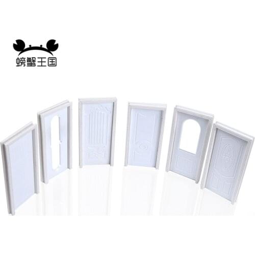 3pcs DIY sand table construction indoor Building model material door DIY toy accessories