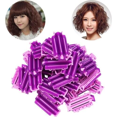 45PCS Reusable Cold Wave Perm Rod Corn Hair Hairdressing Clip Curler Hair Styling DIY Tool