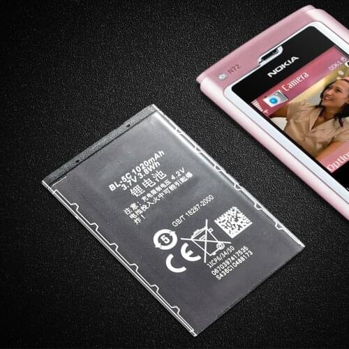 Battery BL-5C For Nokia 1000 1112 1208 1110 1112 E50 E60 N70 BL5C BL 5C 1020mAh Batteries