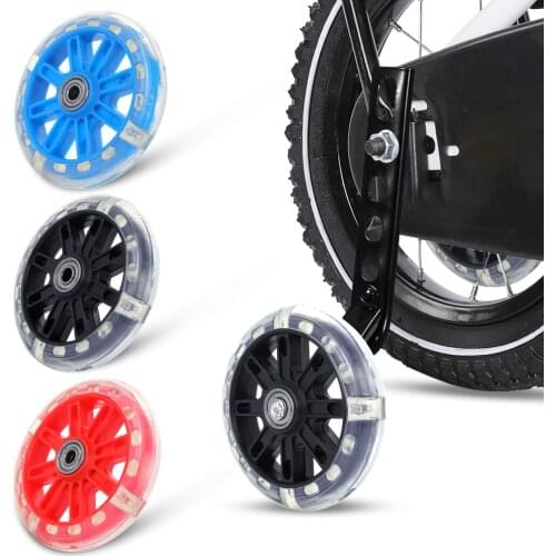 Universal Bicycle Kids Children Stabilisers Kit Bike Security Balance Auxiliary Wheel Training Bike Side Wheel Cycling Accessory