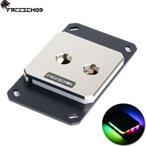FREEZEMOD AMD CPU Water Block Metal Cover AM2/AM3/AM4 ARGB Cpu Cooler PC MOD 5V3PIN Liquid Cooling AMD-JB3TR New Arrival