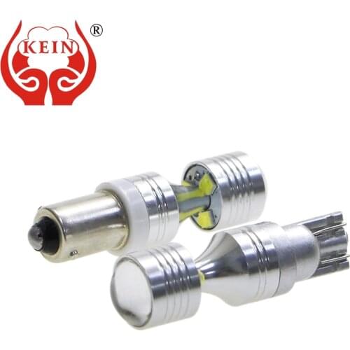 KEIN 2pcs BA9S T10 led w5w H21W bay9s bax9s T4W H6W High Power auto car Bulb Side Wedge Light Parking Tail Signal Lamp XBD 30W