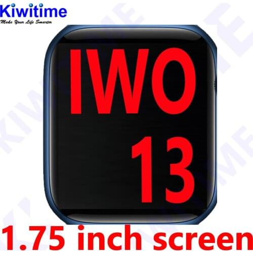 KIWITIME BEST IWO Smart Watch 44mm 40mm Watch 6 Infinite Screen for Phone Bluetooth Calls Heart Rate Blood Pressure Temperature
