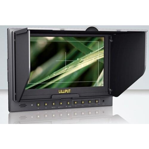 Lilliput 5D-II/O 7" Inch LCD HD 1080P Field Monitor with HDMI Input & Output 16:9 for Canon 5D Mark II DSLR Camera Free Fedex
