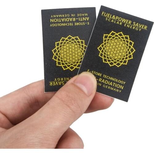 Japanese Against EMF Phone Sticker 500pcs Anti Radiation Shield With Energy Saving Chip For Laptop