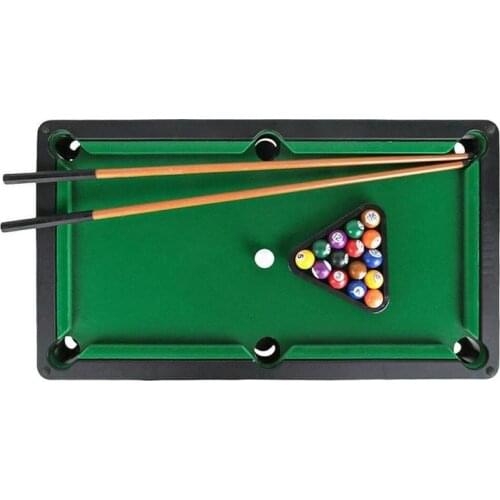 Novelty Mini Desktop Pool Table Billiard Tabletop Pool Toy Game Set Parent-child Interaction Children Educational Toys
