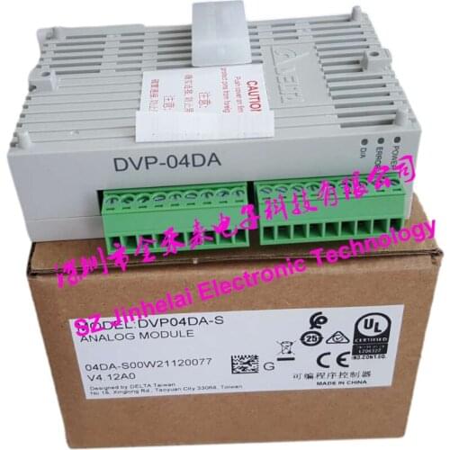 New and original DVP04DA-S DELTA Analog extended module