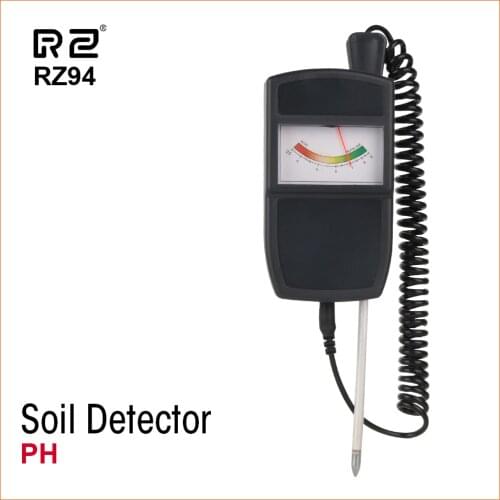 RZ Soil Moisture Meter Plant Flowers Soil PH Tester Humidity Light Meter Hydroponics Analyzer Gardens Detector Hygrometer