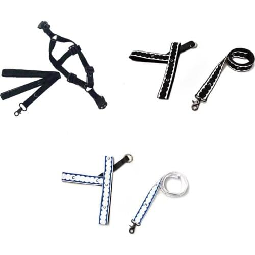 Dog Harness and Leash Set Dog Accessories Pit Bull Dog Supplies Dog Leash Dog Harness Personalised Dog Collar Dog 210315