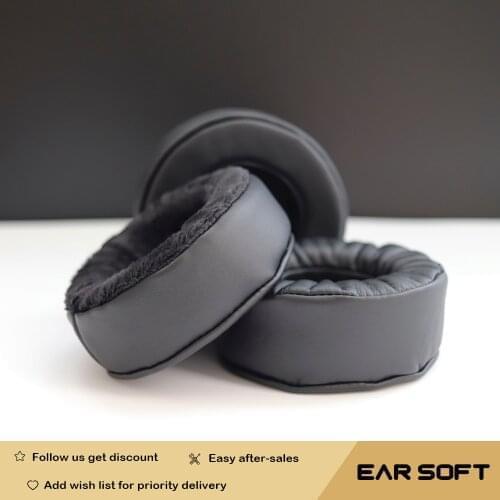 Earsoft Replacement Ear Pads Cushions for Cosonic CD830M Headphones Earphones Earmuff Case Sleeve Accessories