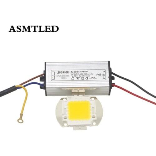 LED Chip 10W 20W 30W 50W 100W White/Warm White Driver Power Supply Floodlight Beads Lighting Transformer Waterproof IP66 Adapter