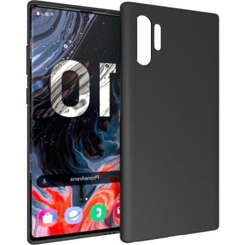 For Samsung Note 10 Plus Ultra Thin Silicone Matte Soft Case For Samsung Galaxy Note 10 Plus Note10 Plus cover case