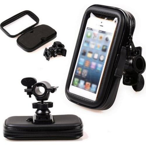 Bicycle Motorcycle Phone Holder Waterproof Bike Phone Case Bag IPhone Xs Xr X 8 7 Samsung S9 S8 S7 Scooter Phone Case Holder