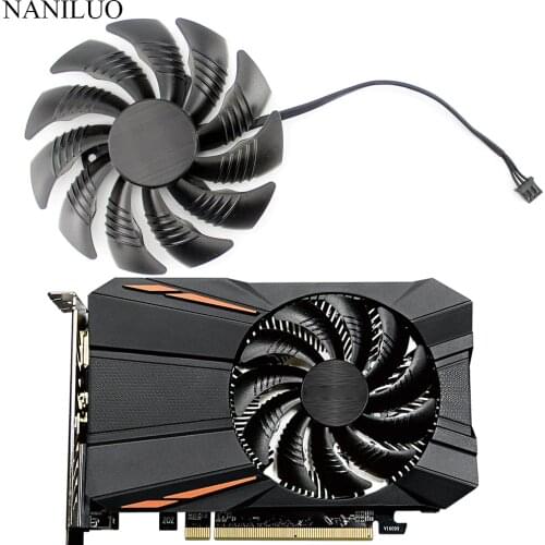 T129215SU 88MM PLD09210S12HH Replace For Gigabyte Geforce GTX 1050 Ti fan For AMD RX550 RX 560 Fan Mini ITX G1 Radeon Gaming Fan