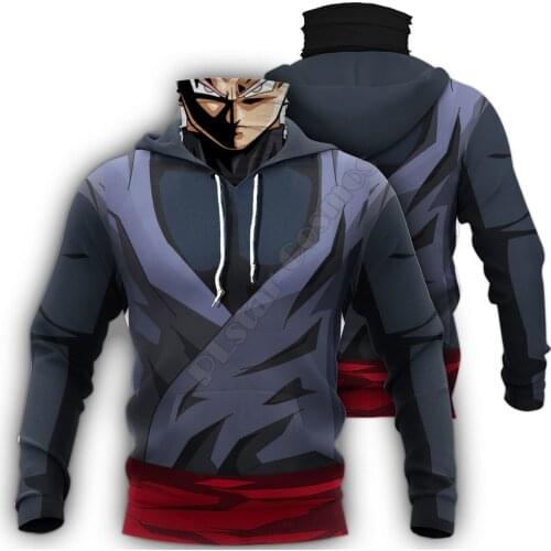 Goku Vegeta Saiyan 3D Printed Hoodies Fashion Sweatshirt Women Men Casual Pullover Hoodie Mask Warm Cosplay Costumes 06