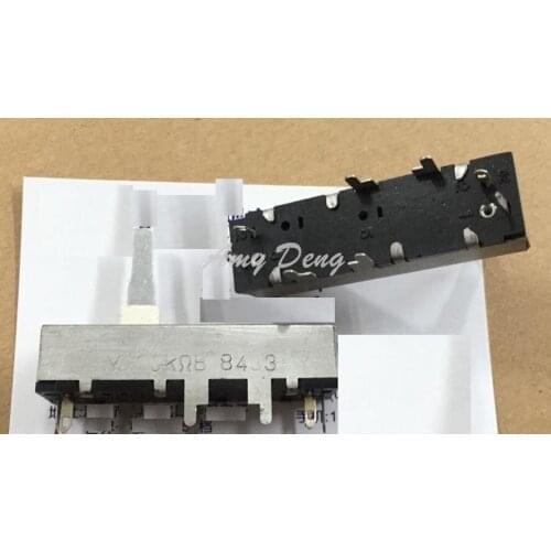 10pcs/lot Japans 5 cm slide potentiometer 10KB single joint 2*2 foot long axis 20MM