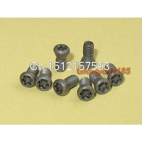 100pcs M2 x 5mm Insert Torx Screw for Replaces Carbide Inserts CNC Lathe Tool