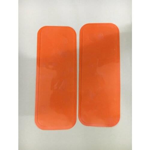 200pcs(100sets) large Rectangle Replacement adhesive pads Gel pad sheets For Abs EMS Training six pads Leg Belt