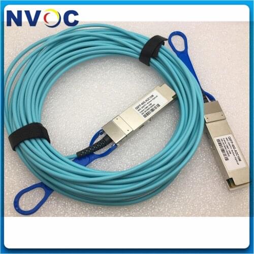 50M (164ft) 40Gbps QSFP+ Active Optical Cable,50M Compatible 40G QSFP+ AOC (50-meter, QSFP+ to QSFP+)