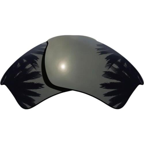 Black Polarized Replacement Lenses for Half Jacket 2.0 XL Sunglasses Frame 100% UVA & UVB