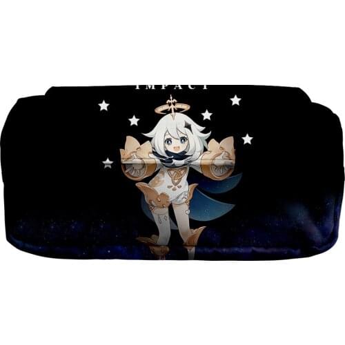 Genshin Impact Paimon Aether student school pencilcase stationery office pencilcase household stationery