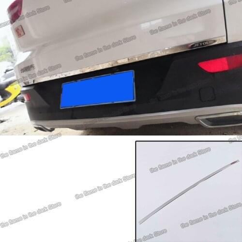 Car taildoor edge trims decoration for jetour x70 2018 2019 2020 2021 x70s accessories auto styling exterior rear door parts