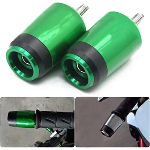 For Kawasaki ZX10 ZX12R ZX6R ZX9R ZX14R Ninja 250 300 400 650R Z650 Z750/R Z1000 Motorcycle Handlebar Grips Bar Ends Cap Slider