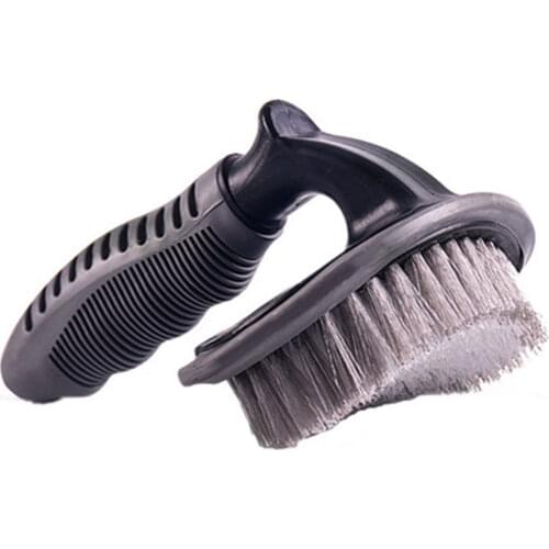 Round-head T-ring tire brushing wheel brushing vehicle brushing brush vehicle cleaning equipment brushing tool