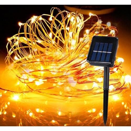 Christmas Lights Outdoor 10M/20M/30M LED Solar Light Outdoors Christmas Decoration Lights Fairy Garland Led Navidad Decor Kerst