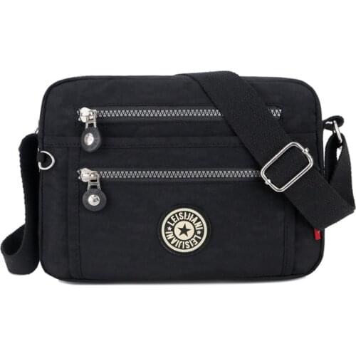 Waterproof Nylon Women Messenger Bags Small Purse Shoulder Bag Female Crossbody Bags Handbags High Quality Bolsa Tote