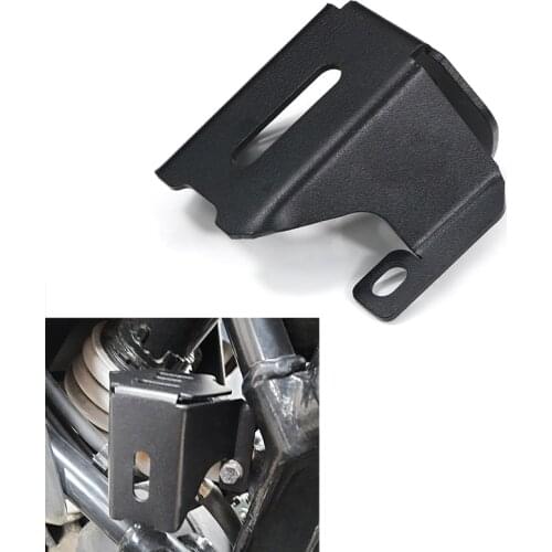 Motorcycle Rear Brake Reservoir Guard Fit For KTM 390 Adventure 2019 2020 2021 390ADV Rear Brake Fluid Reservoir Cover Protector