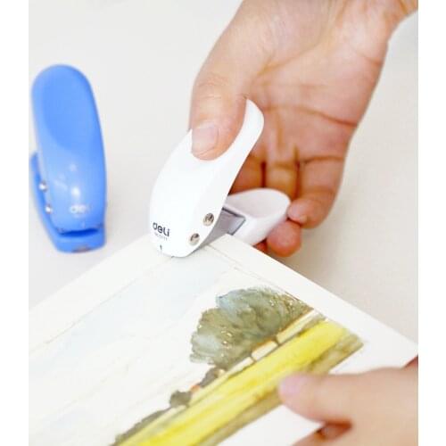 Mini type 1 hole paper punch 6mm hole scrapbooking punches Stationery Office paper binding accessories School supplies A6749
