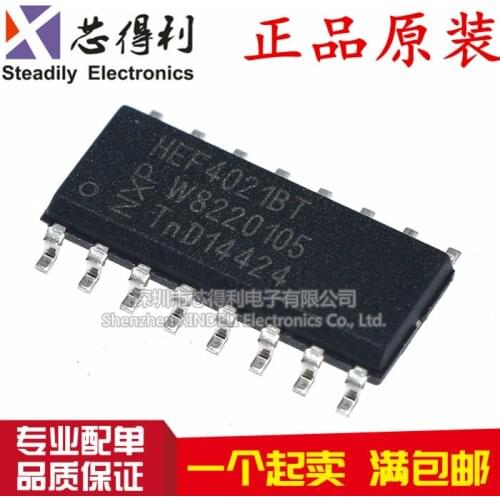 10pcs/lot New HEF4021BT Sop-16 Narrow-Body 3. 9MM Original CD4021BM