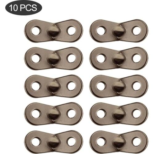 10 Pcs Aluminum Guyline Adjuster Cord Tent Wind Buckle Hook Rope Small Carabiner Fastener