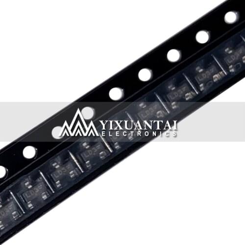 100pcs/lot BAT54SLT1G BAT54S BAT54 LD3 sot-23 30V/200mA patch schottky diode SOT23