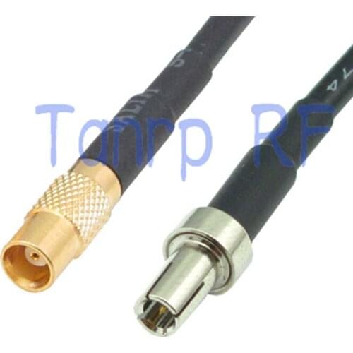6in MCX female jack to TS9 male plug RF connector adapter 15CM Pigtail coaxial jumper RG174 extension cord cable