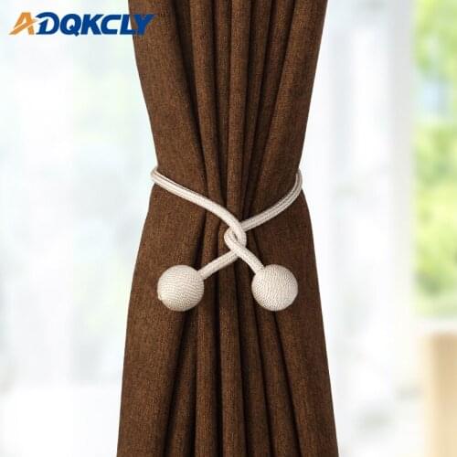 ADQKCLY Simple Modern Style Curtain Tieback Steel Iron Wire Curtain Clip Curtain Buckles Decoration Bedroom Living Room Curtain
