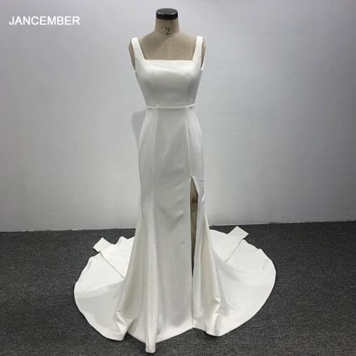HTL2128 Luxurious Shawl Yarn V-Neck Crystal Illusion Beading Sequined Wedding Dress 2021 For Woman Ball Gowns
