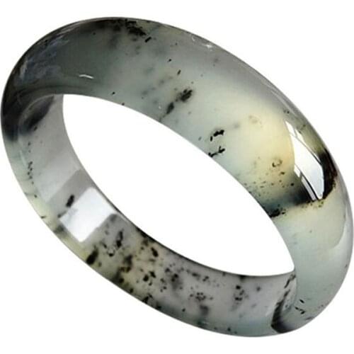 Women Jade Stone Bangles Bracelets White Floating Flowers XIUYAN Jade Round Circle Bangles Gift for Femlaes Fine Jewelry