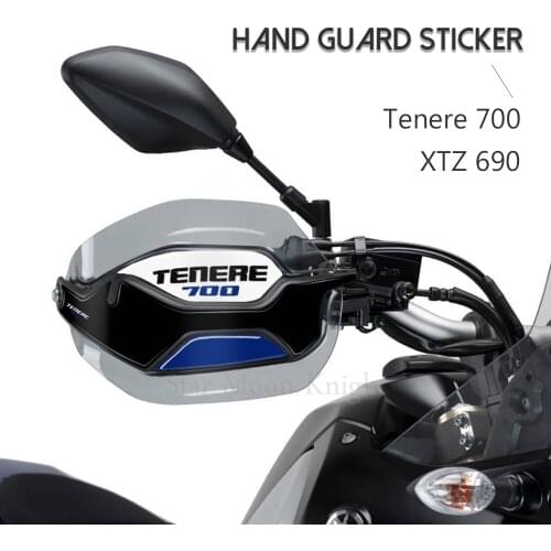 For Yamaha TENERE 700 T700 XTZ 690 XT 700 Z 2019 - 2020 sticker Motorcycle Original Handguard Hand guard Extended 3D Stickers