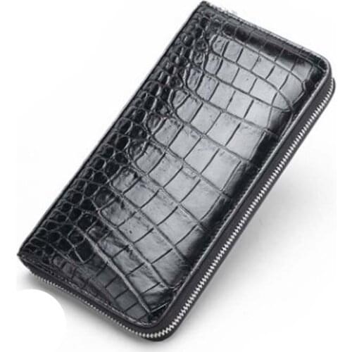 Dongou crocodile handbags male Genuine crocodile leather Hand bag leisure long wallet Mens bags men bag men clutch bag