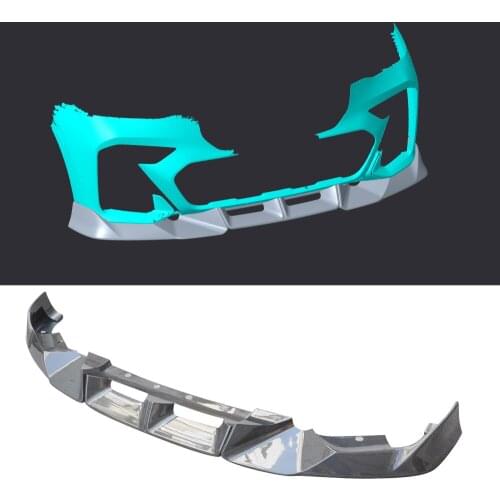 G07 Carbon Fiber Front Bumper Chin Lip Spiltters Spoiler for BMW G07 X7 M Tech Car Styling