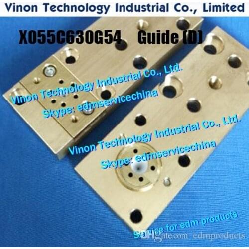 X055C630G54 Guide (D) Set include Die Guide X055C798G51, X262D527H01 Lower for Mitsubishi BA8,BA24 machine Guide Block 34.062.04