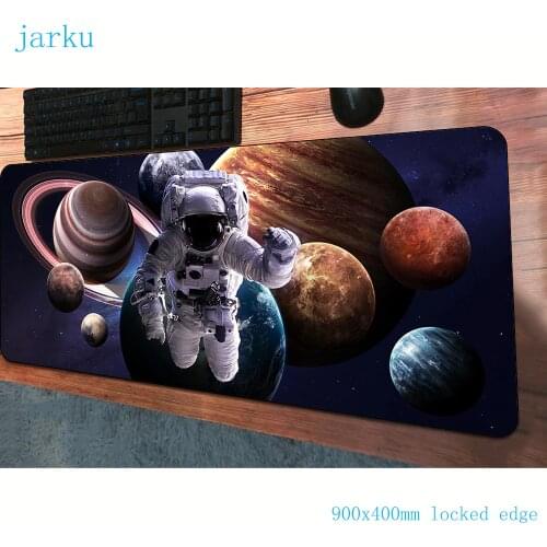Sci Fi Astronaut mats 900x400MM cheapest gaming mouse pad keyboard mousepad large pc notebook gamer accessories padmouse mat