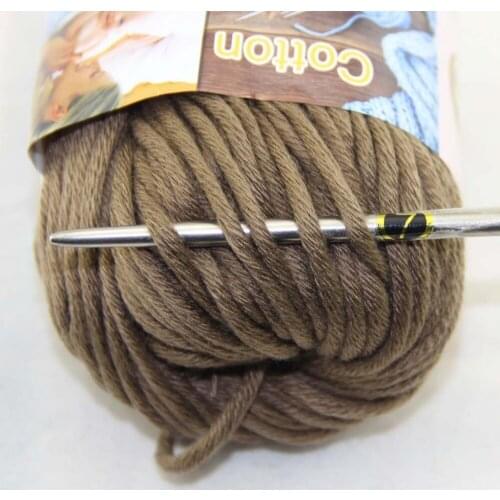 LOT Color optional 1 BallsX50g Special Thick Worsted 100% Cotton Knitting Yarn 422-13