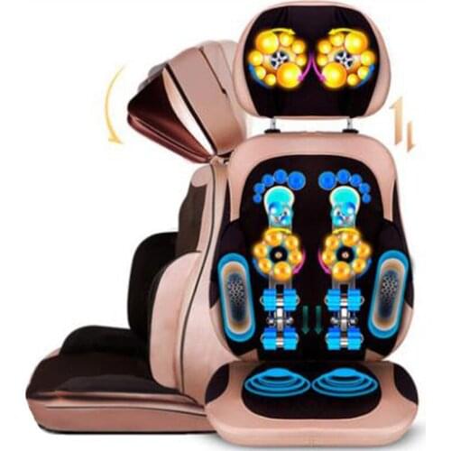 Whole body multi-purpose household electric massage chair kneading cervical vertebra waist massage cushion body massager J2217